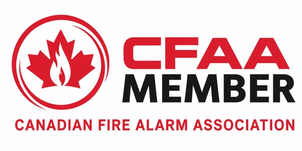 Canadian Fire Alarm Association member badge
